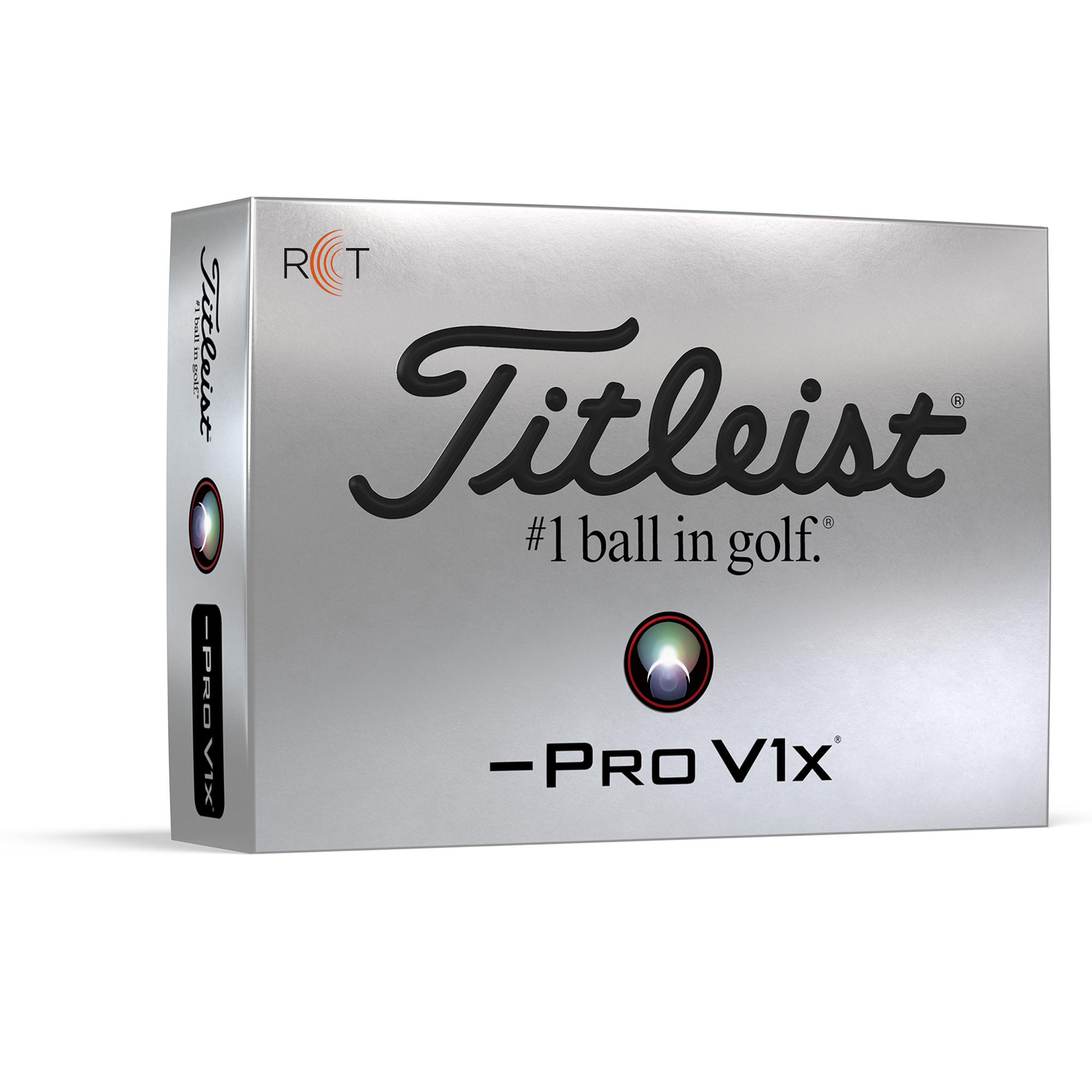 Titleist Official Pro V1x Left Dash RCT Golf Balls - Dozen