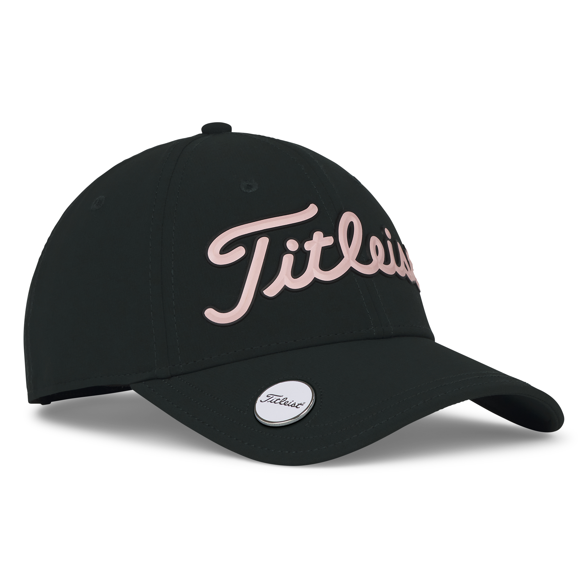 Titleist Official Women's Players Performance Ball Marker in Pine/Soft Pink