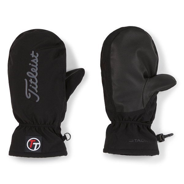 Team Titleist Official StaDry Cart Mitts in Black/White/Red