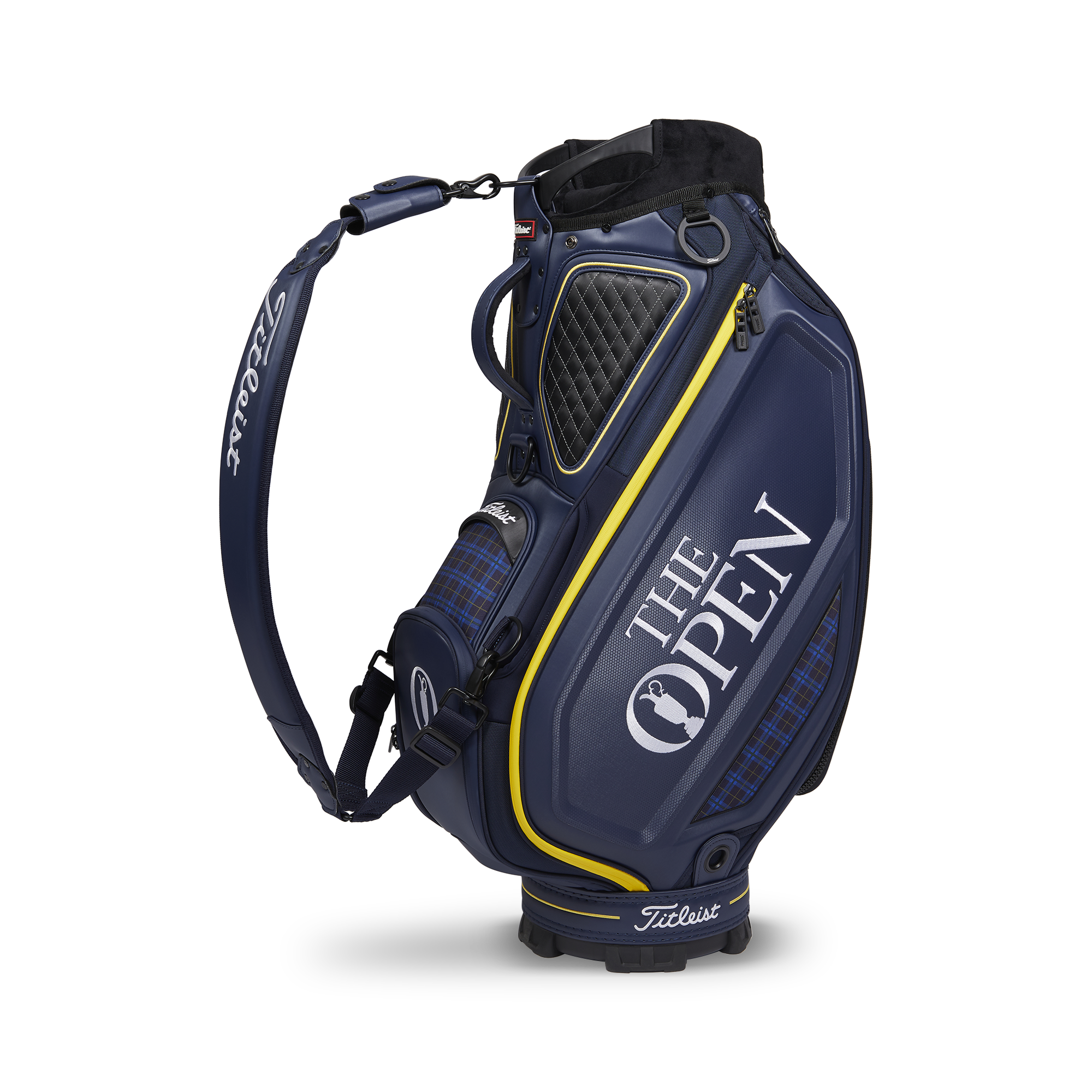 Titleist Official The 151st Open Tour Golf Bag Golf Golf Bag In NVYYLW