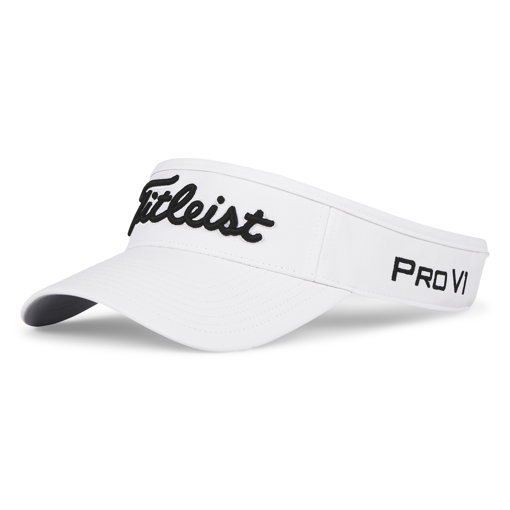 Titleist Official Tour Performance Visor in White/Black