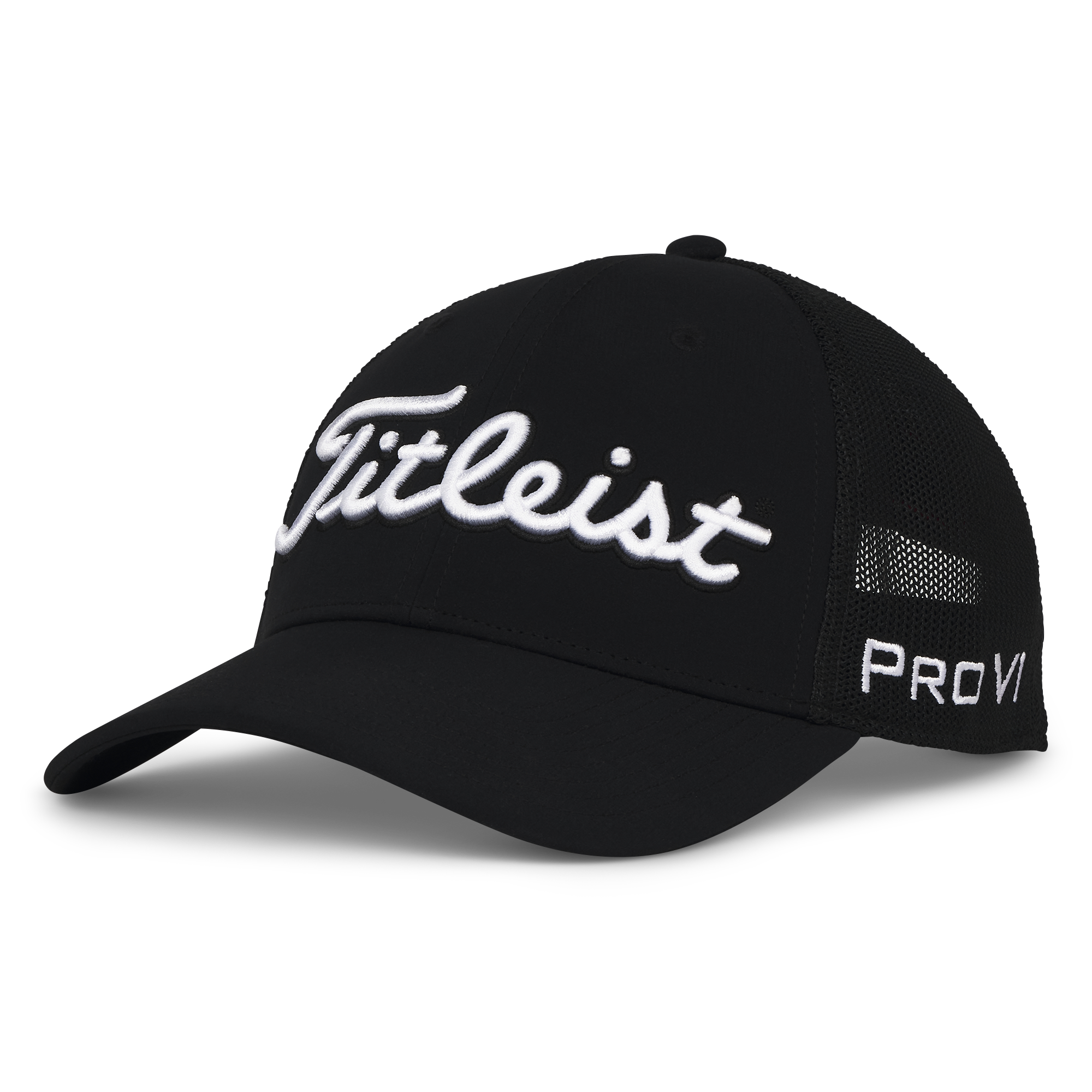 Titleist Official Tour Performance Mesh in Black/White