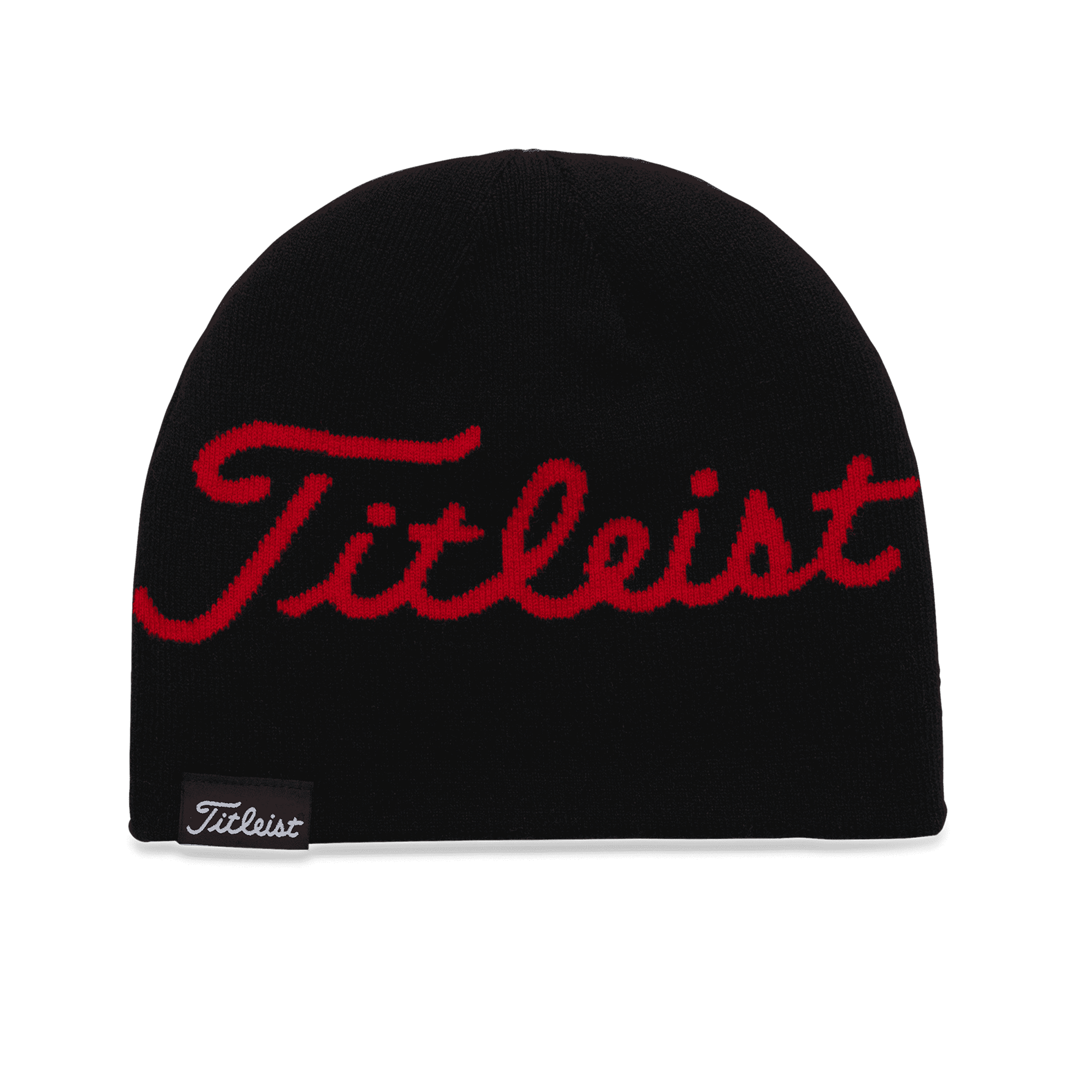 Titleist Official Lifestyle Beanie in Black/Red