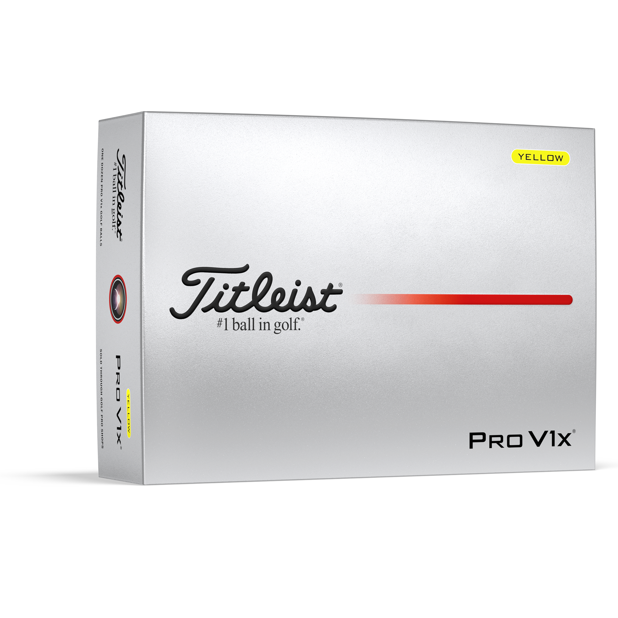 Titleist Official Pro V1x Yellow Golf Balls - Dozen