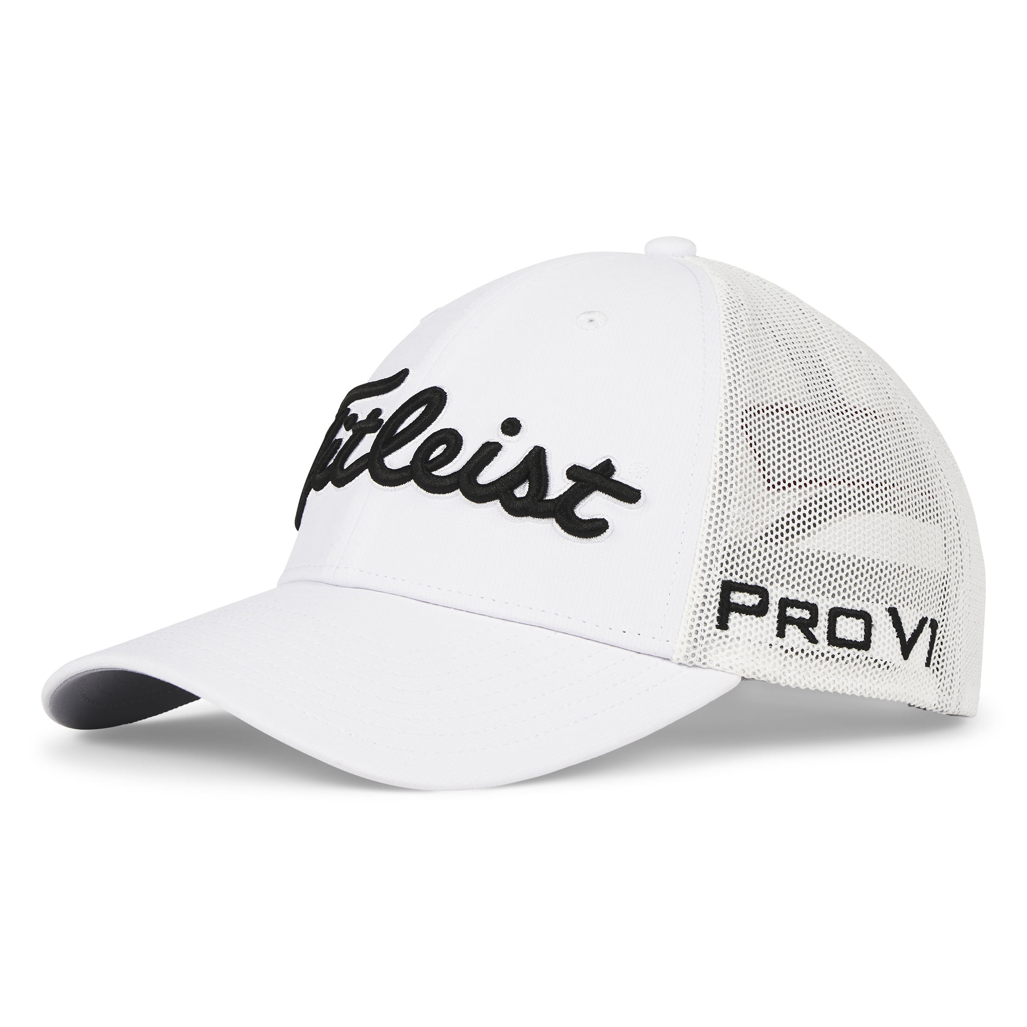 Titleist Official Tour Performance Mesh in White/Black