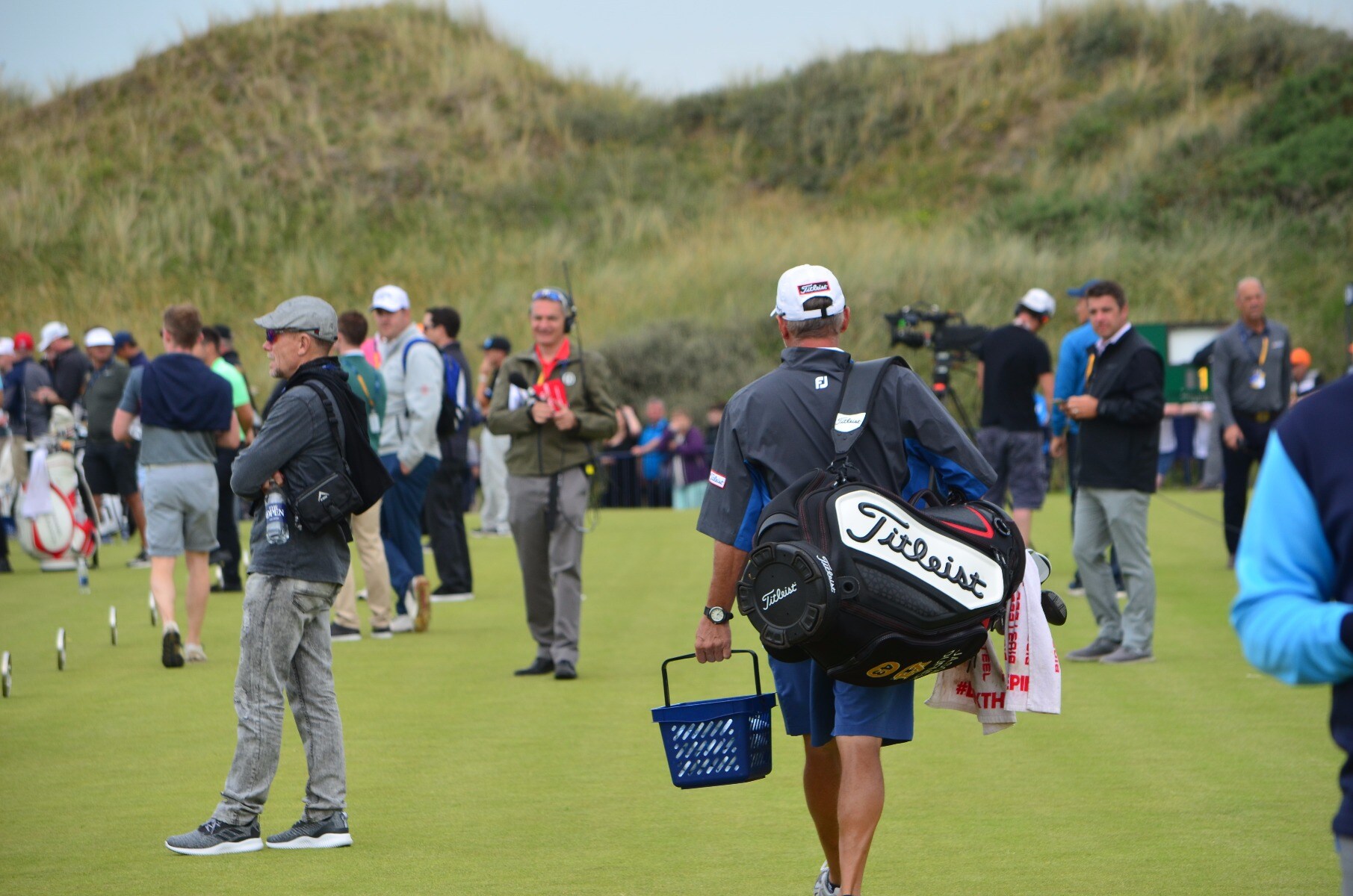 Walking proudly down the range...