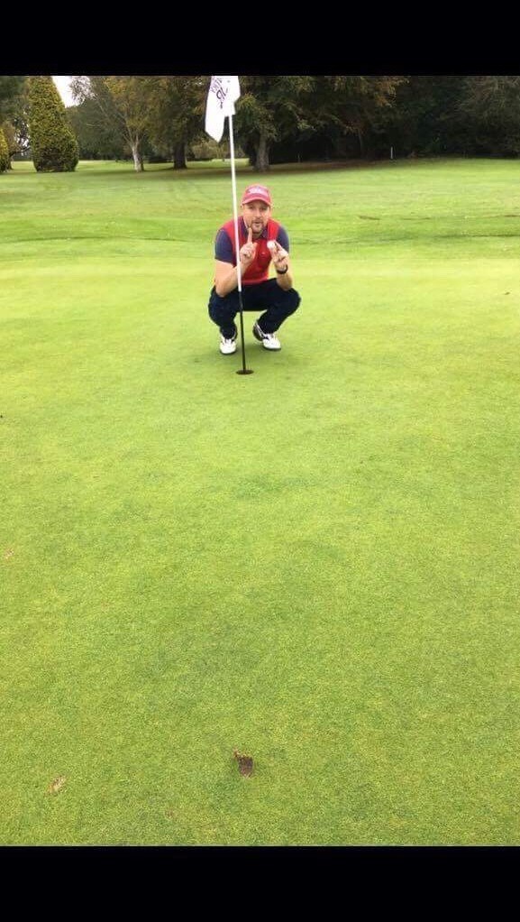 158 yard hole-in-one on 4th at Exeter Golf and Country club