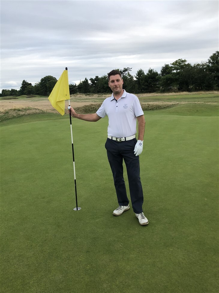 1st hole-in-one on the 1st hole at Royal Lytham St.Annes