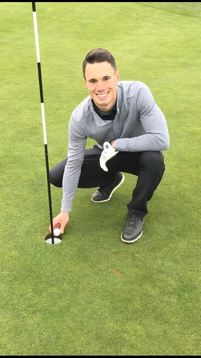 My first hole in one.