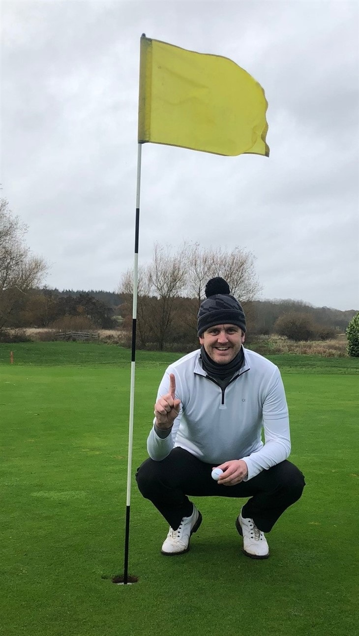 My first hole in one !