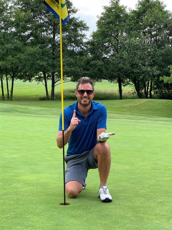 Mark Kingston - Hole in One!