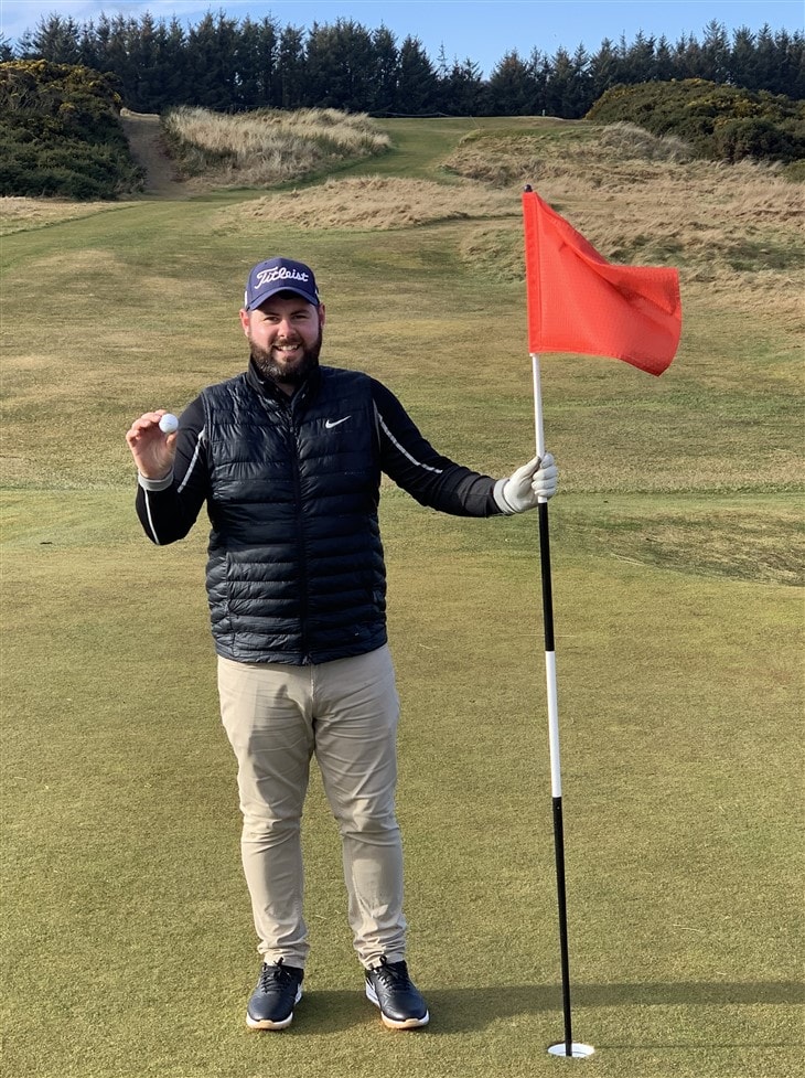 Hole in one - Balgownie Links