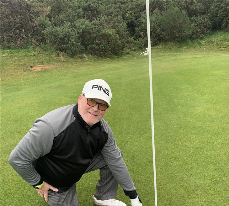 Hole in one Troon Darley