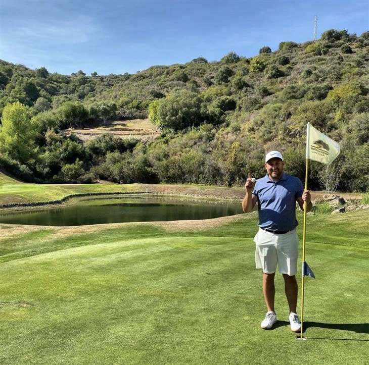 Hole in one in Marbella!